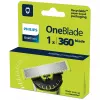 Philips Norelco OneBlade QP410/50 keičiama galvutė – 1 vnt., juoda, plaunama, tarnauja 4 mėn.