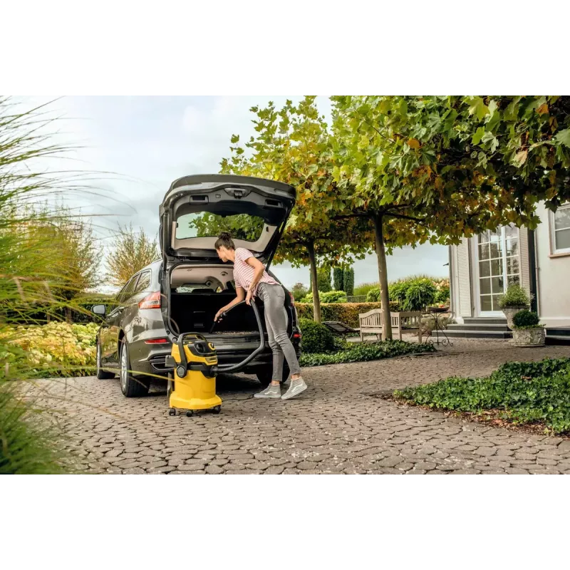 Šlapio ir sauso siurblys Karcher WD 5 V-25/5/22, 25 L, 1100 W, 5 m laidas, 2.2 m žarna