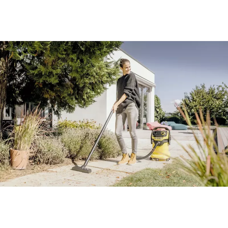 Šlapio ir sauso siurblys Karcher WD 5 V-25/5/22, 25 L, 1100 W, 5 m laidas, 2.2 m žarna