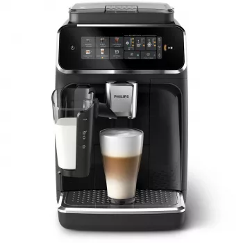 Kavos aparatas Philips EP3341/50 pilnai automatinis, 1,8 L vandens talpa, 275 g pupelių talpa, 0,26 L pieno talpa, 15 barų, keraminis malūnėlis