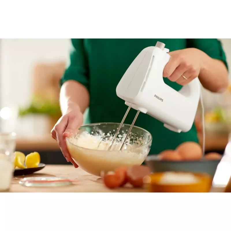 Philips 3000 serijos Daily Collection rankinis plaktuvas 300 W, minkymas, plakimas, 1,2 m, 1150 aps./min., 83 dB