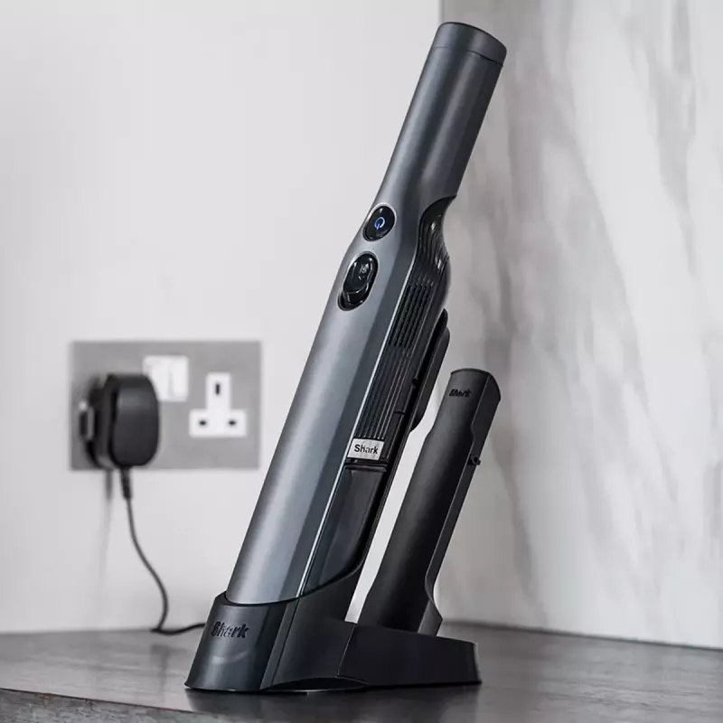 Belaidis rankinis dulkių siurblys Shark WV200, 12 V Li‑Jon, 0,25 l be maišelio, HEPA, 8 min veikimo