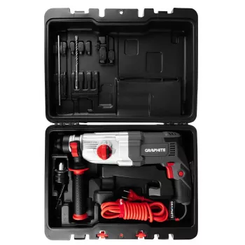 Rotacinis plaktukas GRAPHITE 58G539 – vieno korpuso, kompaktiškas dizainas