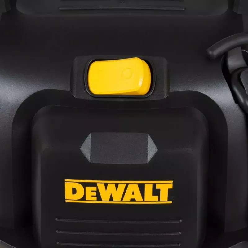 Šlapio ir sauso dulkių siurblys DeWalt AT-DXV20P — 20 L, 230 V, 15 kPa, HEPA filtras, 3 m laidas