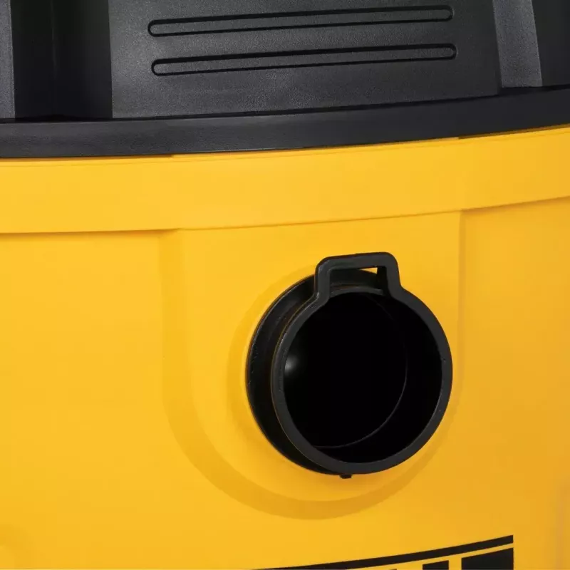 Šlapio ir sauso dulkių siurblys DeWalt AT-DXV20P — 20 L, 230 V, 15 kPa, HEPA filtras, 3 m laidas