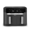 Kepimo krosnelė Tefal Easy Fry Dual XXL EY942HE0, dviguba, 11 l, 2020 W, karšto oro, pilka