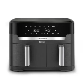 Kepimo krosnelė Tefal Easy Fry Dual XXL EY942HE0, dviguba, 11 l, 2020 W, karšto oro, pilka