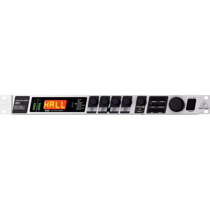 Efektų procesorius Behringer FX2000 44,5 mm plotis 483 mm gylis 217 mm aukštis