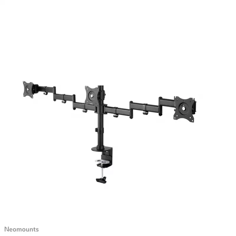 Neomounts NM-D135D3BLACK Monitoriaus ranka 10-27 colių, spaustuvas/įvorė, 8 kg, 25,4 cm (10 col.), 68,6 cm (27 col.), 100 x 100 mm, juoda