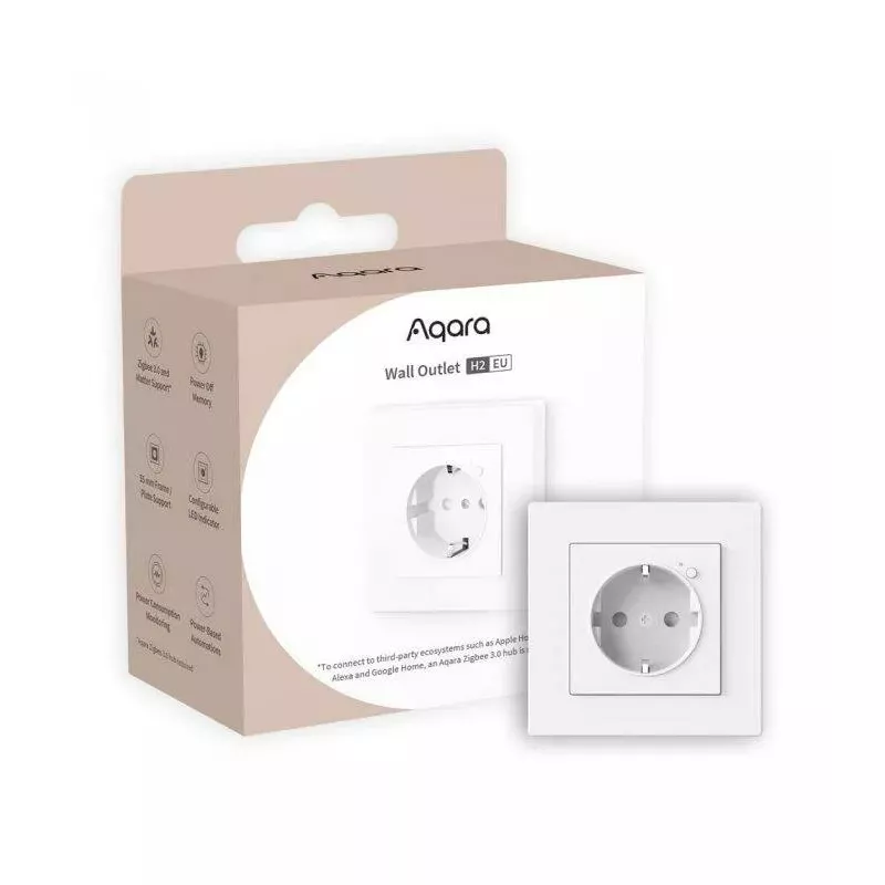 AQARA WP-P01D H2 EU tipo sieninis kištukinis lizdas