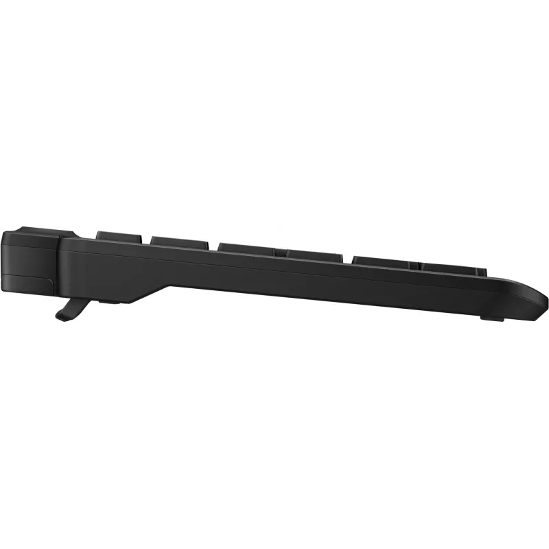 Belaidė klaviatūra HP 475 Dual-Mode – pilno dydžio QWERTY, RF + Bluetooth 5.3, skaitmeninis blokas, juoda, 376×153×19 mm
