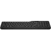 Belaidė klaviatūra HP 475 Dual-Mode – pilno dydžio QWERTY, RF + Bluetooth 5.3, skaitmeninis blokas, juoda, 376×153×19 mm