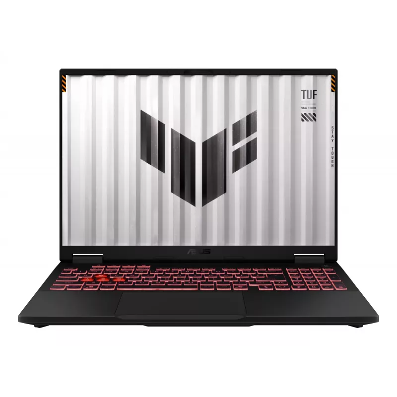 Nešiojamas kompiuteris ASUS TUF Gaming A16 FA608UM 16 colių Ryzen 7 260 16GB 512GB RTX 5060 165Hz Wi‑Fi 6E Win11H Jaeger Gray