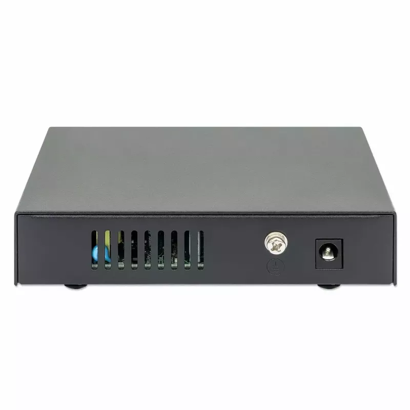 Intellinet 5 prievadų Gigabit Ethernet PoE+ jungiklis 62W 4 PSE prievadai