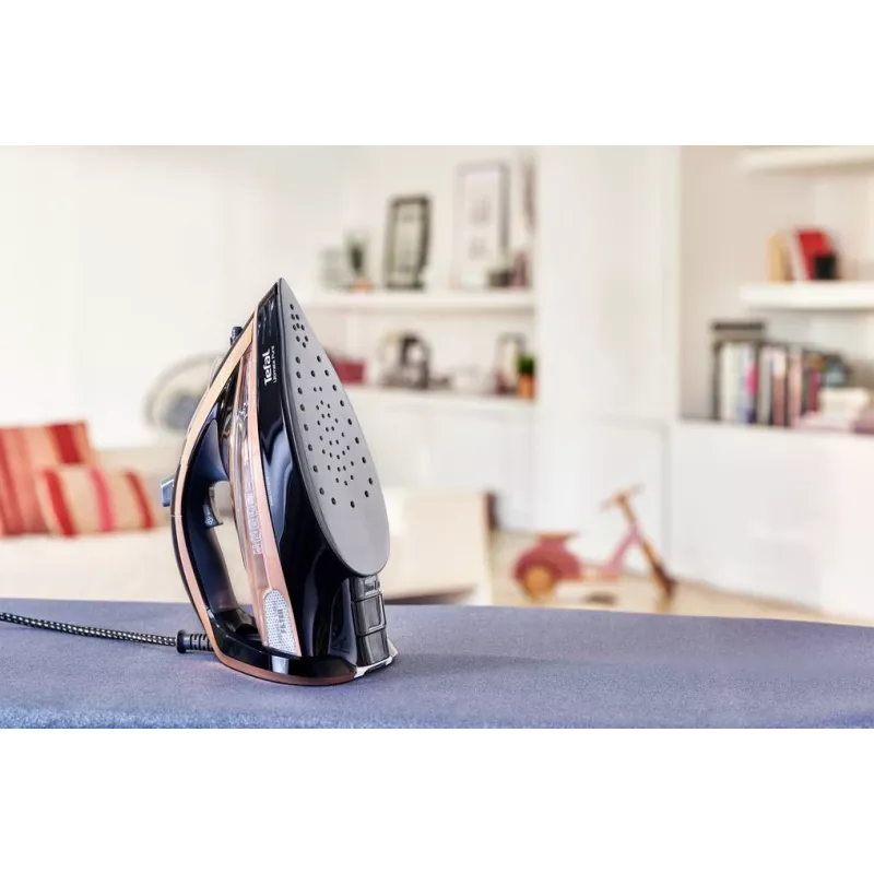 Tefal FV9865E0 lygintuvas sausas ir garinis, Durilium Autoclean padas, 3000 W, juodas, auksinis
