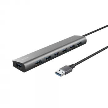 Trust Halyx USB 3.2 Gen 1 (3.1 Gen 1) Type-A 5000 Mbit/s Sidabrinis
