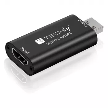 Vaizdo signalo keitiklis TECHLY I-USB-VIDEO-1080TY – HDMI į USB Type-A, 1920×1080@60Hz, 12 bitų, maitinamas per USB