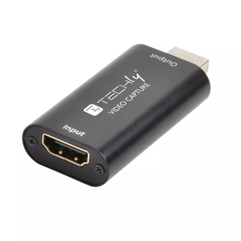 Vaizdo signalo keitiklis TECHLY I-USB-VIDEO-1080TY – HDMI į USB Type-A, 1920×1080@60Hz, 12 bitų, maitinamas per USB