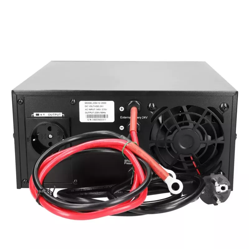 Inverteris Extralink Piorun 3000VA 2100W gryno sinuso 24VDC