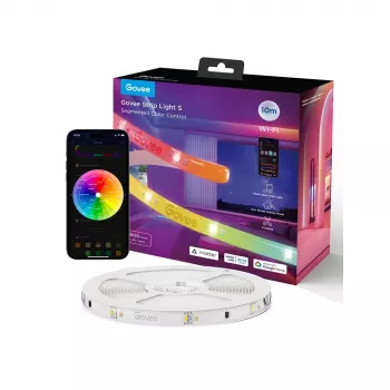 Protinga LED juosta Govee Strip Light S Segmented, Wi‑Fi / Bluetooth, 5 m, 24 V, 36 W