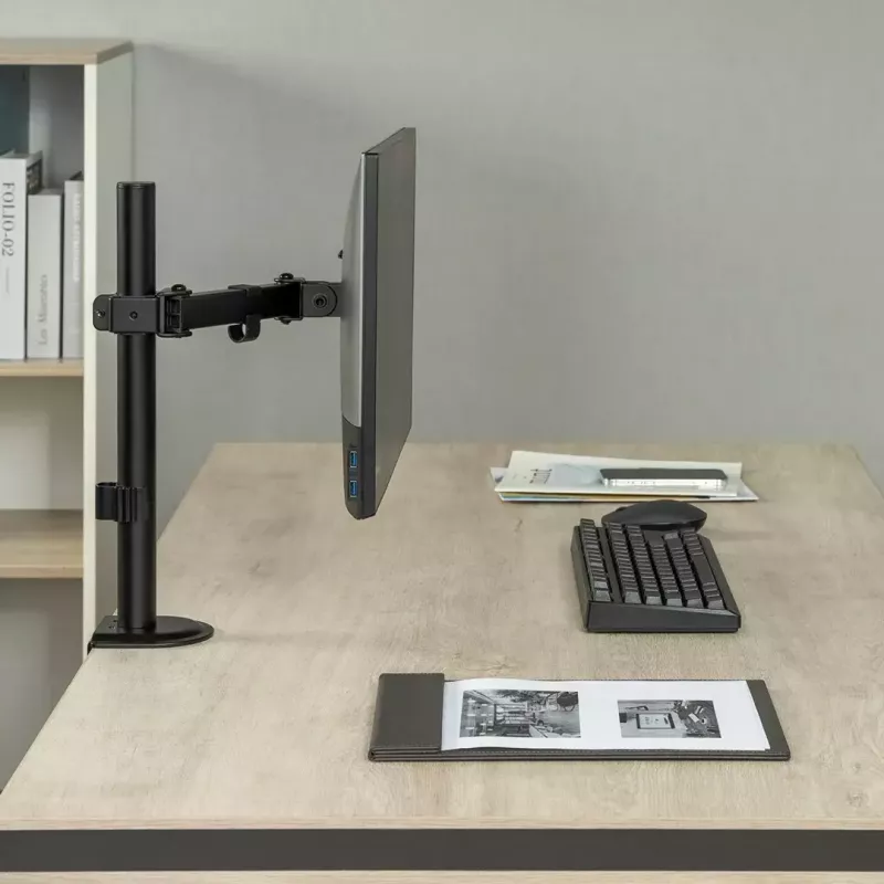 MACLEAN MC-572N LCD monitoriaus laikiklis ant stalo