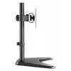 Stalinis monitoriaus laikiklis MANHATTAN 10–27 colių Pakreipimas/Pasukimas/Sukimas VESA 75×75–100×100 Maks. 7 kg Juodas