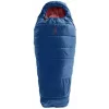 Vaikiškas miegmaišis DEUTER Starlight, mumijos formos, 130–170 cm, vasarinis, 910 g, su gobtuvu, naktinė mėlyna/raudonmedis