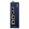 PLANET IGUP-2205AT Pramoninis Gigabitinio Etherneto keitiklis 2x100/1000X SFP į 2x10/100/1000T 802.3bt PoE++