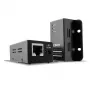 Lindy 50m USB 2.0 Cat.6 Prailgintuvas, tinklo siųstuvas ir imtuvas, 50 m, 480 Mbit/s, Cat5, Cat5e, Cat6, NS1021, Juoda