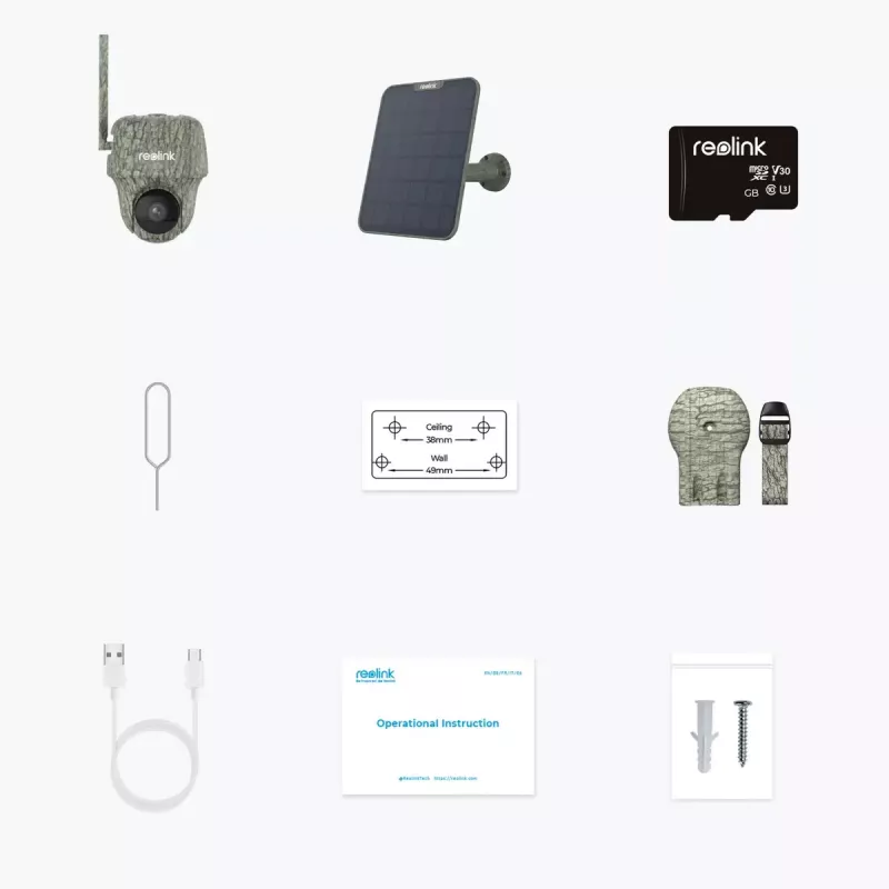 IP lauko stebėjimo kamera Reolink Go Series G450 4K