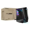 GIGABYTE AORUS C700 GLASS pilno bokšto kompiuterio korpusas - talpina iki E-ATX ir 420 mm radiatorių, 5 iš anksto sumontuoti 120 mm ventiliatoriai, USB 3.1 Type-C, RGB Fusion