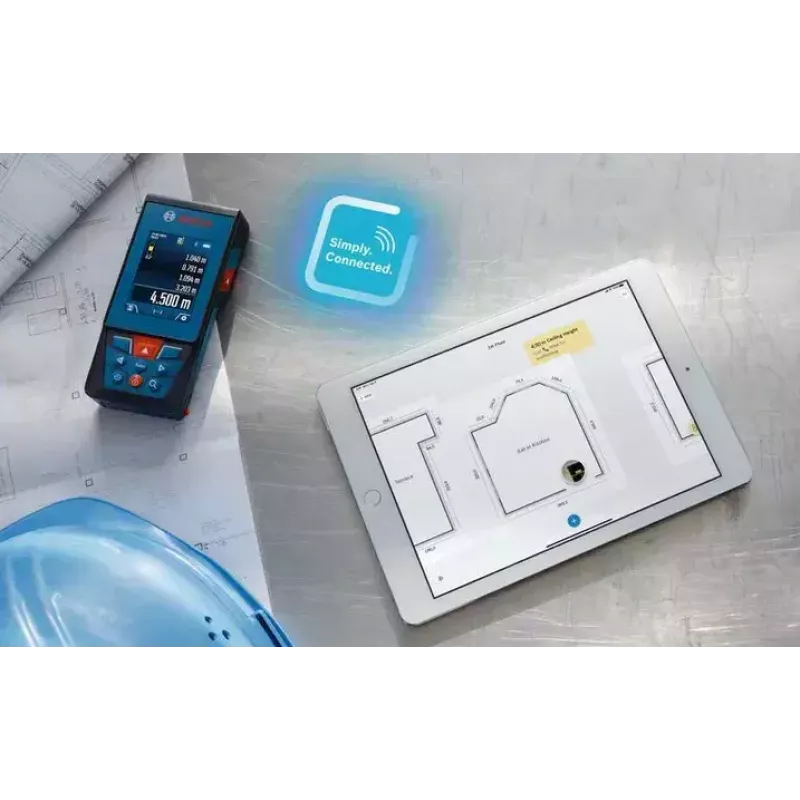 Bosch GLM 100-25 C Professional nuotolio matuoklis 100 m, juoda, mėlyna, raudona