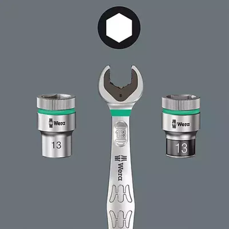 Kombinuotas raktų rinkinys Wera 05020231001 (11 vnt., 8–19 mm)