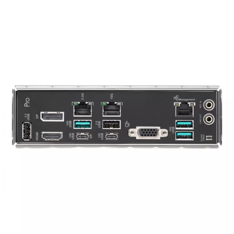 ASUS PRO WS B850M-ACE SE pagrindinė plokštė AMD B850 Socket AM5 micro ATX