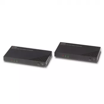 HDMI prailgintuvas siųstuvas ir imtuvas Lindy 100m Cat.6 4K60 Garsas IR RS-232