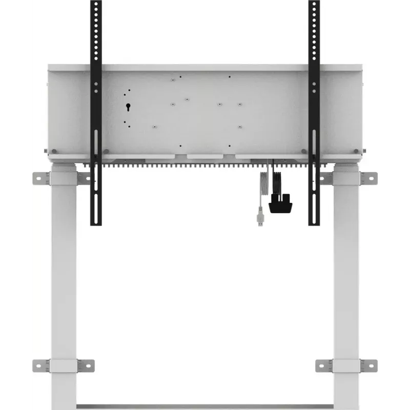 Priedas monitoriui iiyama MD-WLIFT2031-W1 – elektrinis pakeliamas stovas ant grindų / sienos, 105 col., baltas