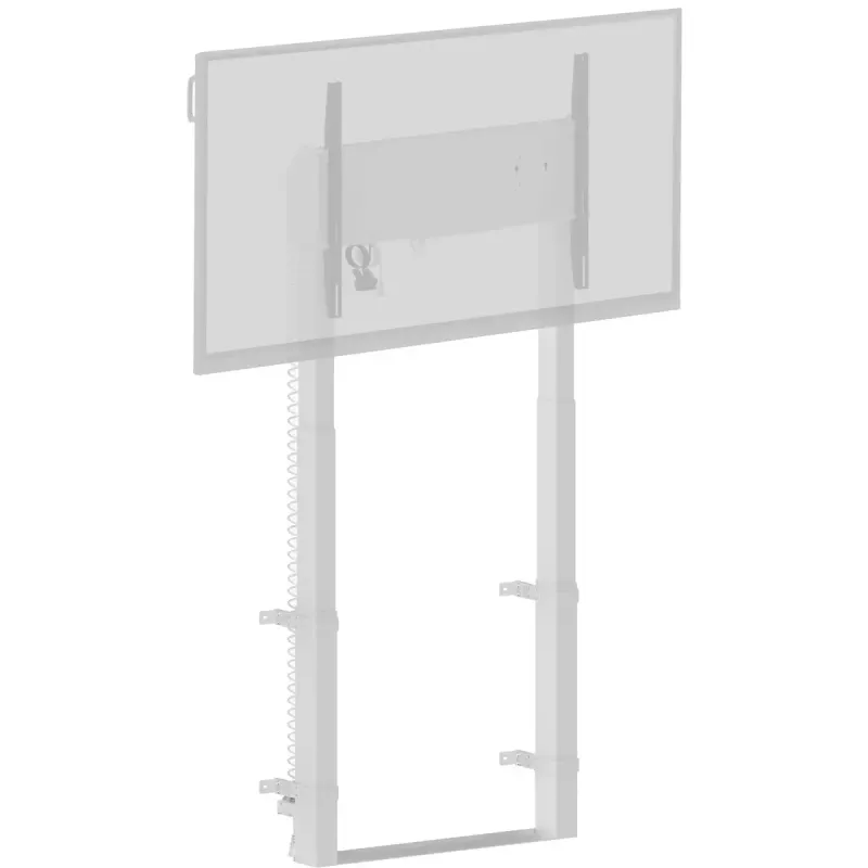 Priedas monitoriui iiyama MD-WLIFT2031-W1 – elektrinis pakeliamas stovas ant grindų / sienos, 105 col., baltas