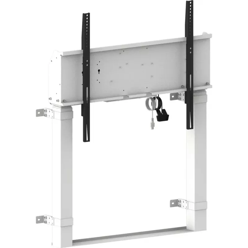 Priedas monitoriui iiyama MD-WLIFT2031-W1 – elektrinis pakeliamas stovas ant grindų / sienos, 105 col., baltas