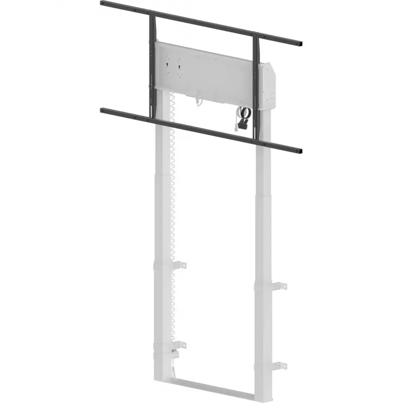 Priedas monitoriui iiyama MD-WLIFT2031-W1 – elektrinis pakeliamas stovas ant grindų / sienos, 105 col., baltas