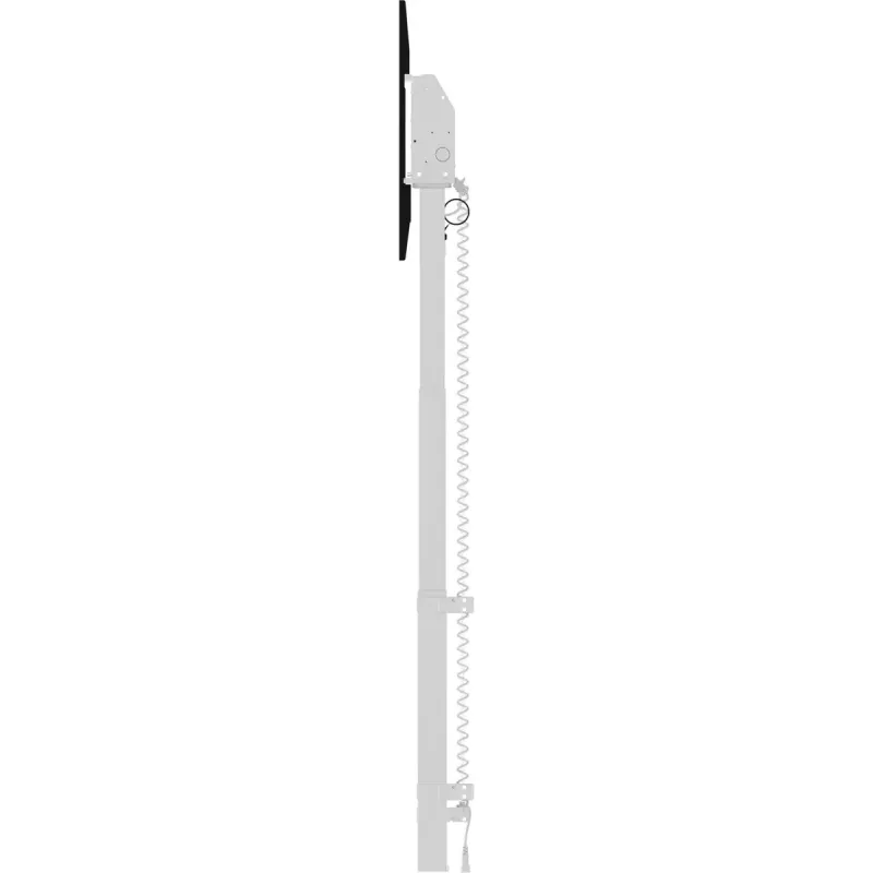 Priedas monitoriui iiyama MD-WLIFT2031-W1 – elektrinis pakeliamas stovas ant grindų / sienos, 105 col., baltas