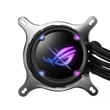 ASUS ROG Strix LC II 240 ARGB visa viename skystinio aušinimo procesoriaus aušintuvas