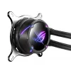 ASUS ROG Strix LC II 240 ARGB procesoriaus vandens aušintuvas 240 mm, 2x120 mm ventiliatoriai, ARGB, juodas