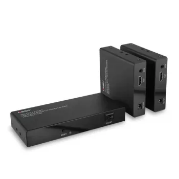 HDMI siųstuvas ir imtuvas Lindy 70m Cat.6 2 prievadų 4K60 IR skirstytuvas
