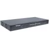 Intellinet 16 prievadų Gigabit Ethernet PoE+ žiniatinkliu valdomas jungiklis su 2 SFP prievadais, IEEE 802.3at/af, 374 W, 19 colių lentyninis