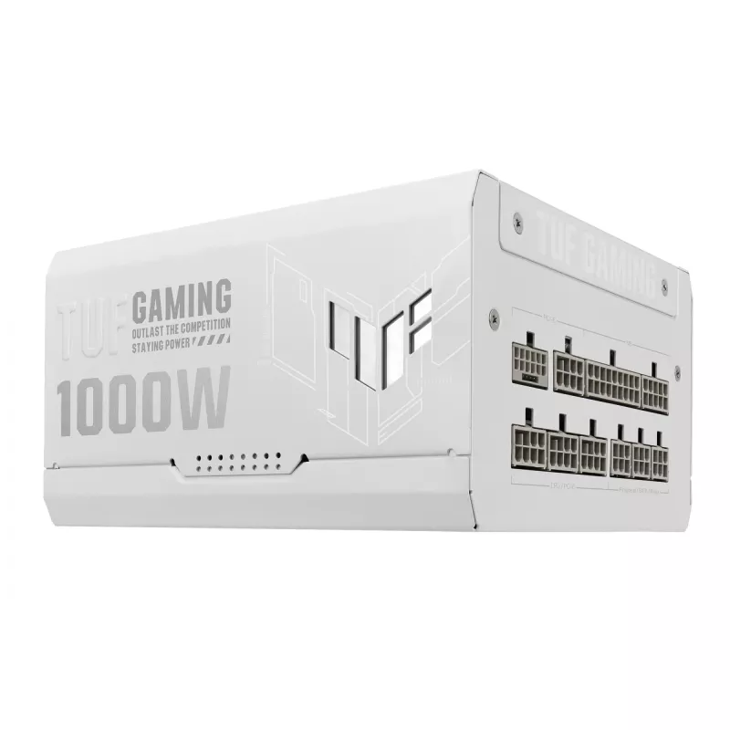 ASUS TUF Gaming 1000W Gold White Edition maitinimo blokas 20+4 pin ATX ATX