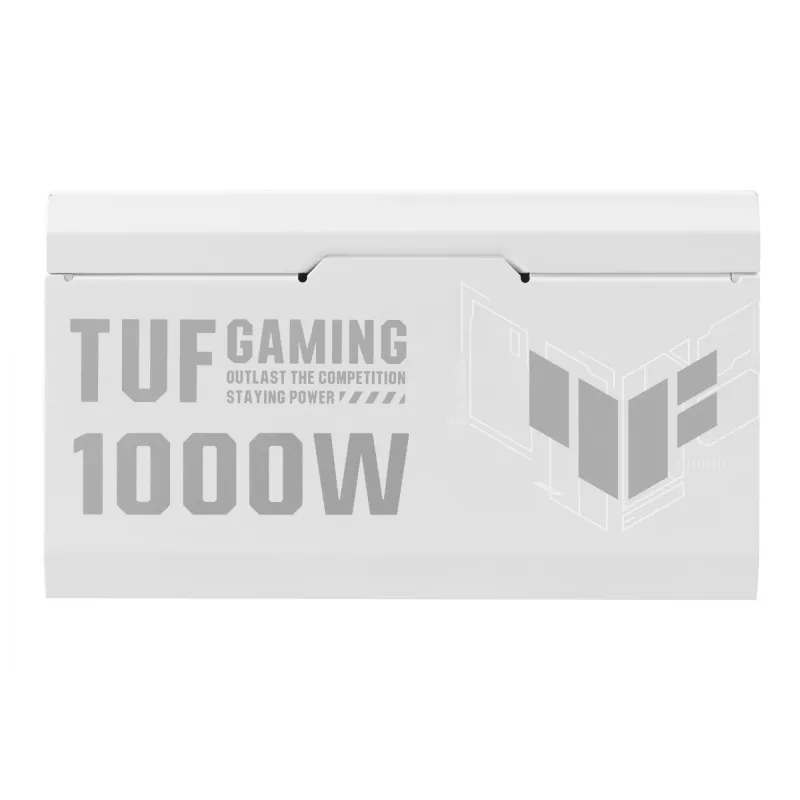 ASUS TUF Gaming 1000W Gold White Edition maitinimo blokas 20+4 pin ATX ATX