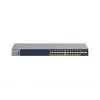 NETGEAR GS728TPP valdomas L2/L3/L4 gigabaitinis Ethernet (10/100/1000) jungiklis su PoE ir 4 SFP prievadais, pilka spalva
