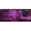 Govee Gaming Wall Lights (4+1) išmaniosios sieninės lempos – Wi‑Fi/Bluetooth, daugiaspalvės, 4 vnt., 370×45×30 mm