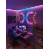 Govee Gaming Wall Lights (4+1) išmaniosios sieninės lempos – Wi‑Fi/Bluetooth, daugiaspalvės, 4 vnt., 370×45×30 mm
