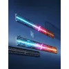 Govee Gaming Wall Lights (4+1) išmaniosios sieninės lempos – Wi‑Fi/Bluetooth, daugiaspalvės, 4 vnt., 370×45×30 mm
